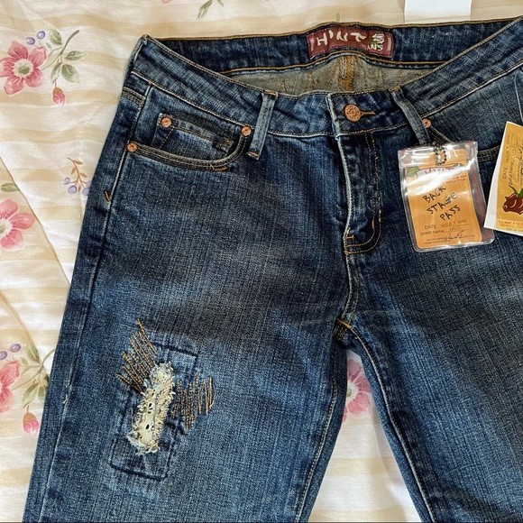 Y2K funky NWT Hint bootcut jeans - Picture 9 of 12